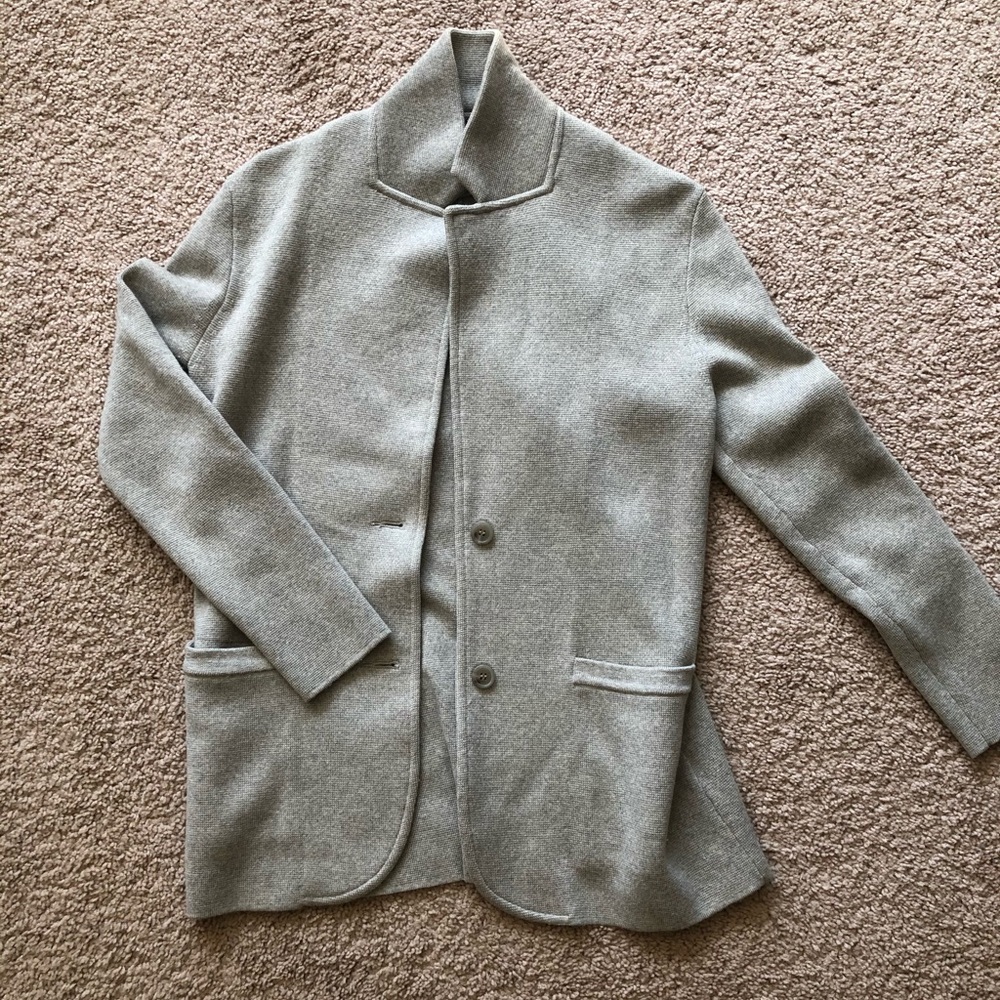 J. Crew sweater blazer
